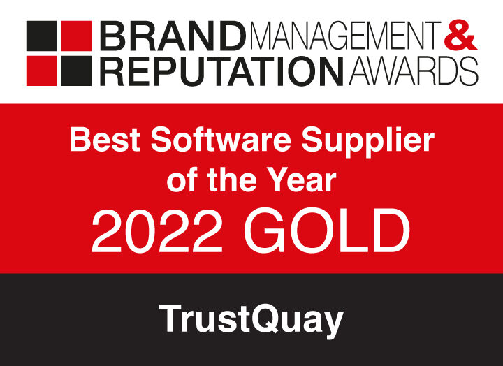 Quantios (formerly TrustQuay) award for Best Software Supplier of the Year 2022 for entity management SaaS software for TCSP