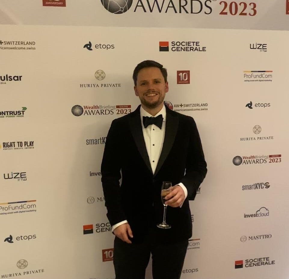 Quantios awarded Best Innovative Solution 2023 - Americas at Wealth Briefing Asia for TCSP entity management software SaaS.