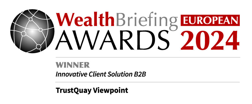 Quantios (formerly TrustQuay Viewpoint) Wealth Briefing European Award Winner 2024 for Innovative Client Solutions B2B
