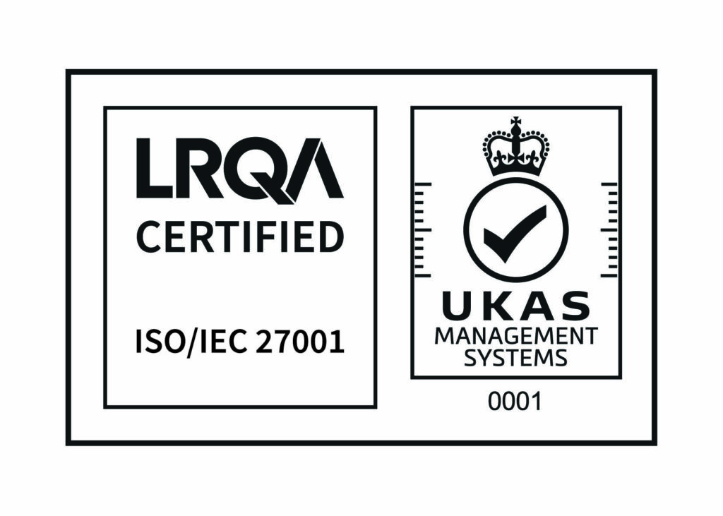 Quantios suppliers of entity management software to the trust and corporate services industry are UKAS & ISO 27001 compliant