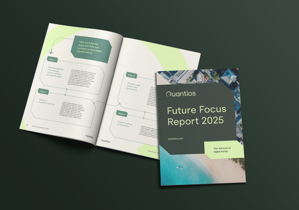 Quantion Future Focus 2025 Report highlights the argument for digital transformation to SaaS for TCSPs