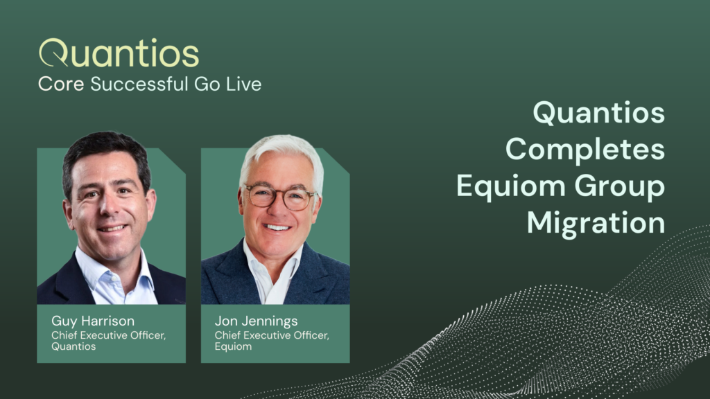 Quantios executive team members Guy Harrison and Jon Jennings.